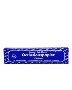Bausch BK-09 Occlusionspapier blau