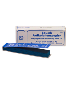 Bausch BK-05 Artikulationspapier blau