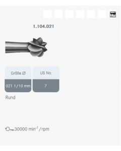 Komet Bohrer HS 1.104.021