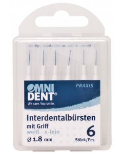 Omnident Interdentalbürsten weiss x-fein