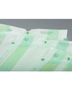 Steriking Beutel mit Falz 100x50x300mm