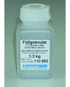 Erkodent Füllgranulat gerundet, Edelstahl