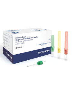 transcodent Injektionskanülen ZA 27G 0.4x23mm gelb