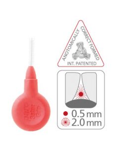 Paro 3Star-Grip xxx-fein 2mm rot