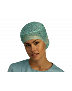 Barrier bonnets d'op. Top Nurse verts 42093