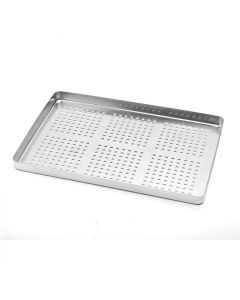 ProDentis Edelstahltray-Unterteil unperf.11 Instr.