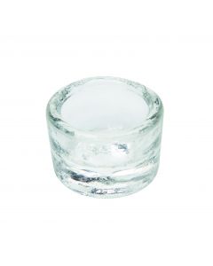 Dappenglas gross 4.5cm transparent