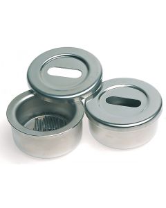 NICHROMINOX Bohrerschale Nr. 1 Edelstahl Ø7.5cm