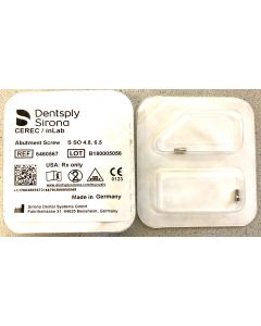 SIRONA Abutment Screw S SO 4.8, 6.5