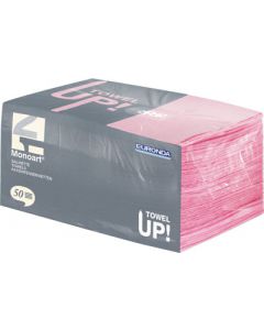 EURONDA Monoart Towel Up! Pat.-Servietten rosa