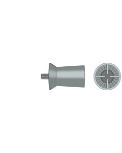 Kerr Prophy Cups Screw hellgrau 9001