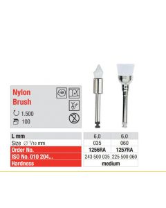 Edenta Brosse prophylaxie en nylon pointe WS 1256