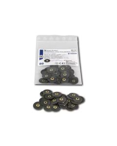 HS-Finier/Polierscheiben x-dünn 14mm d.-grün/x-gr.