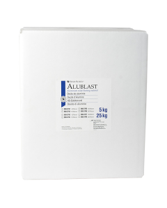 HS-Edelkorund 250my Alublast