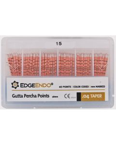 Edge Guttaperchaspitzen Taper .04 / ISO 015 28mm