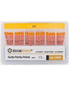 Edge Guttaperchaspitzen Taper .04 / ISO 020 28mm