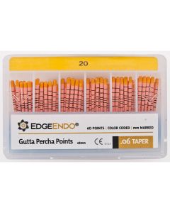 Edge Guttaperchaspitzen Taper .06 / ISO 020 28mm