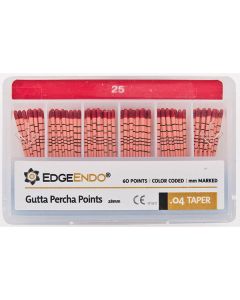 Edge Guttaperchaspitzen Taper .04 / ISO 025 28mm