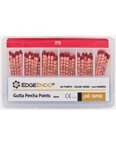 Edge Guttaperchaspitzen Taper .06 / ISO 025 28mm
