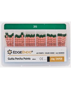 Edge Guttaperchaspitzen Taper .04 / ISO 035 28mm