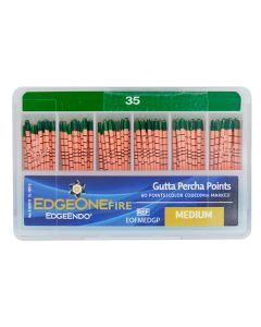 EdgeOne Fire Guttaperchaspitzen Medium grün 29mm