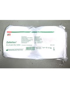 L&R Zellstofftupfer Rolle unsteril 5x4cm