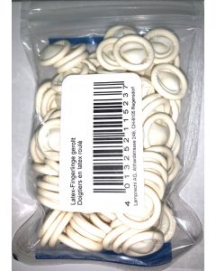 Dr.Junghans Fingerlinge Latex puderfrei L